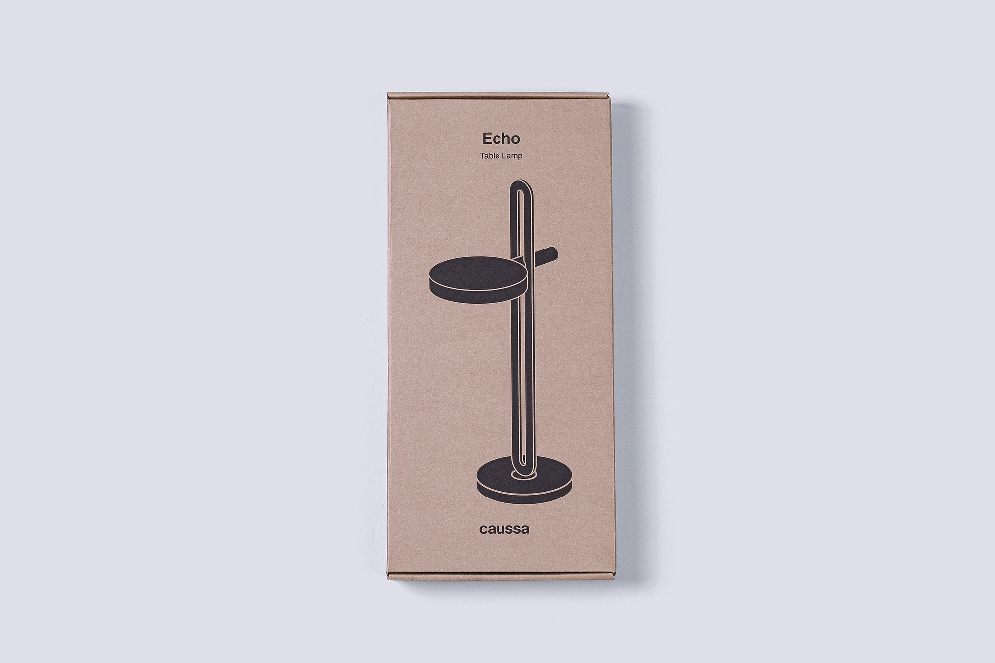 Unboxing the Caussa Echo table lamp by Simon Busse.